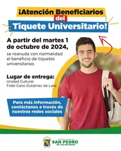 Tiquete Universitario